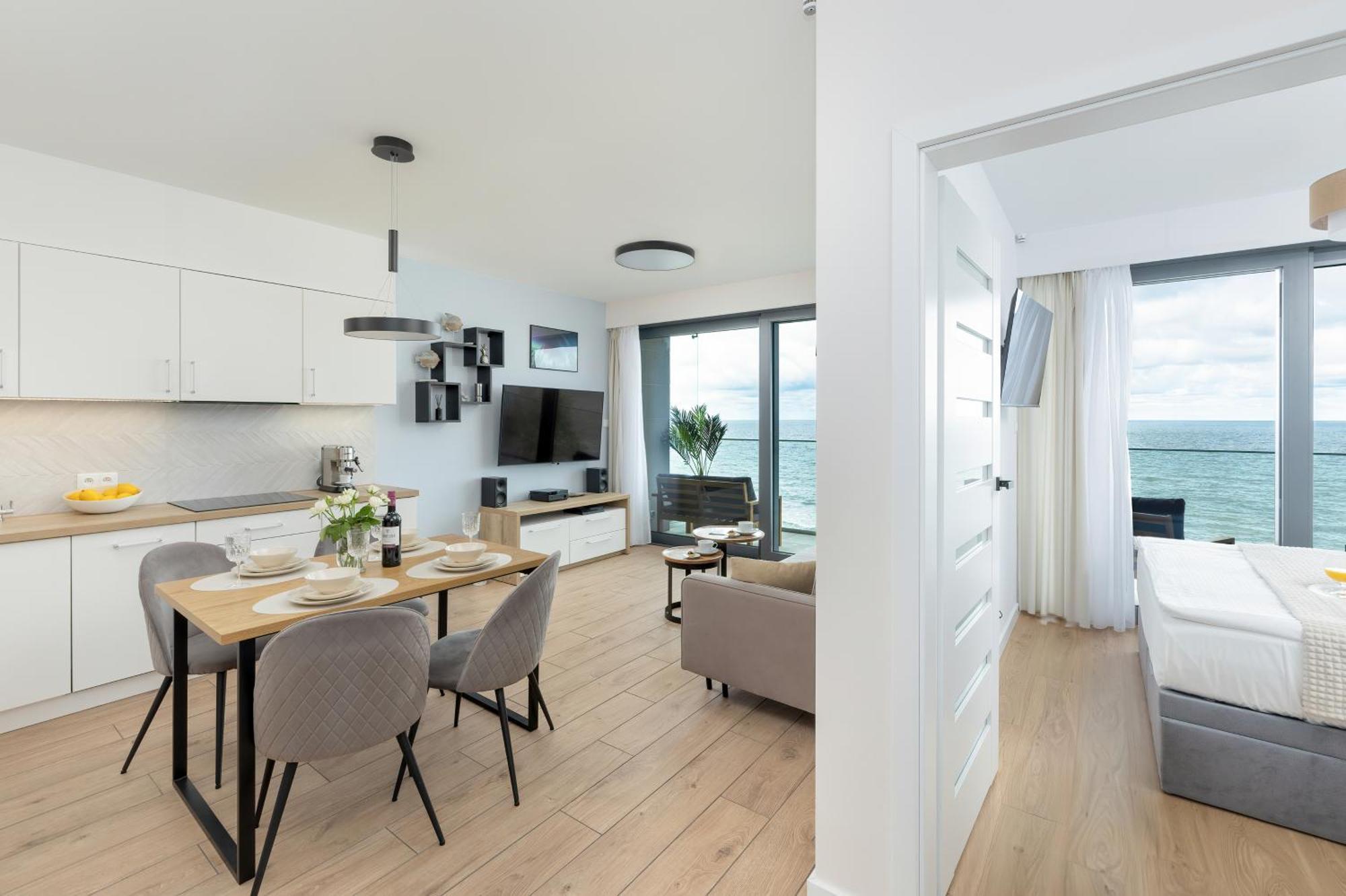 Hs Apartamenty Hevenia Heaven Widok Na Morze Klifowa Rewal Exterior foto